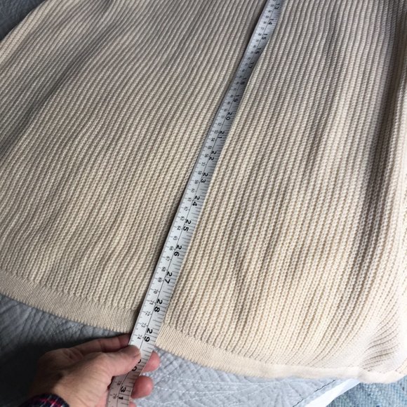 Cotton & flax poncho/cape/tunic S-M - Picture 6 of 7